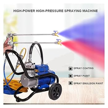 Amazon | 高圧電動ペイントエアレススプレーマシン多目的塗装