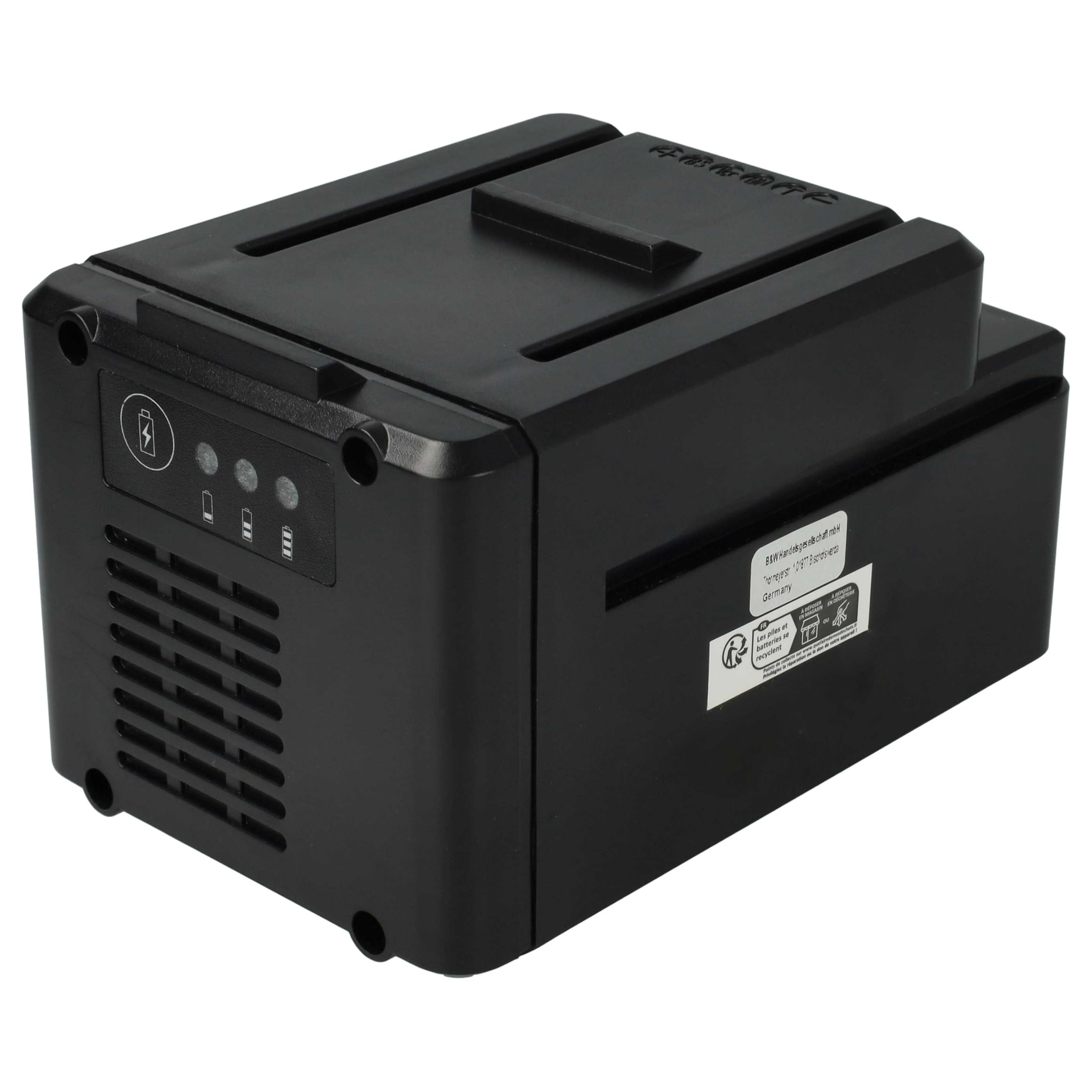 vhbw batteria sostituisce Worx WA3559, WA3555, WA3536, WA3734 per utensile (1500 mAh, Li-Ion, 40 V)