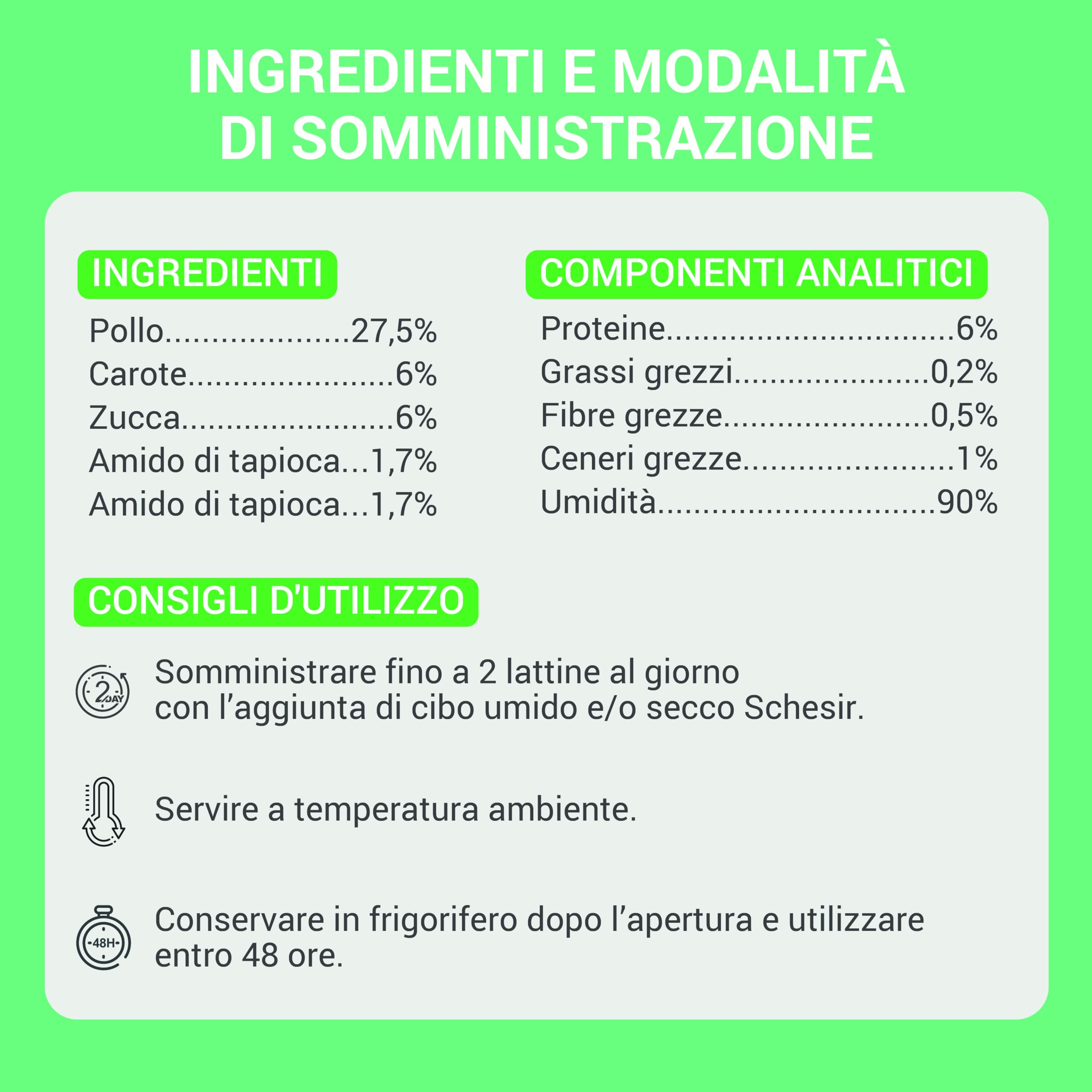 Schesir, Zupa z filetami z kurczaka z marchewką i dynią, w worku, uzupełniająca mokra karma dla kotów, oryginalna receptura, 100% naturalna, 12 torebek po 40 g