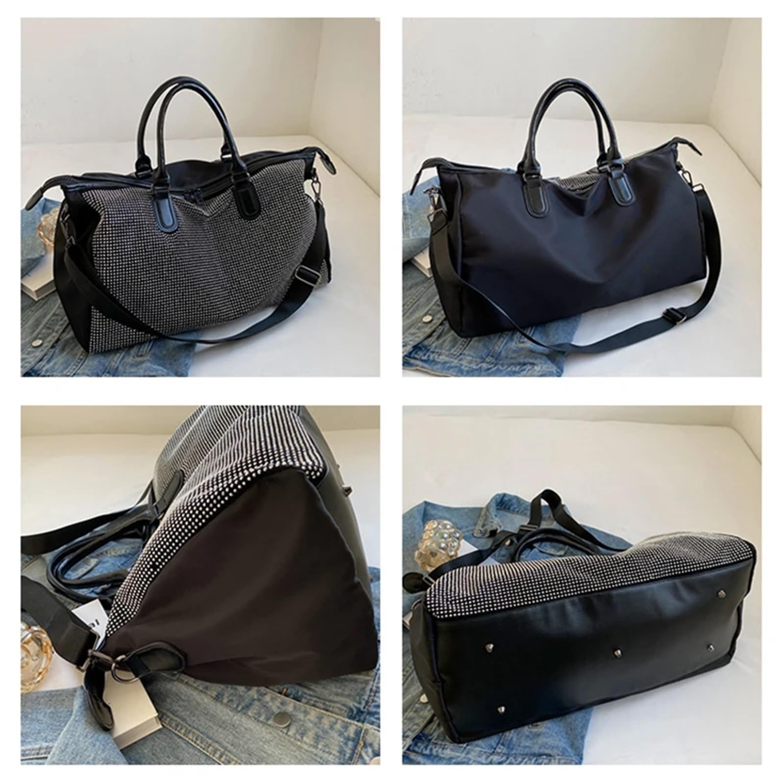 Sac De Voyage Sac De Sport Homme Femme 55L Impermu00e9able Grande Capacitu00e9 Sac De Voyage Grande Capacité - 6