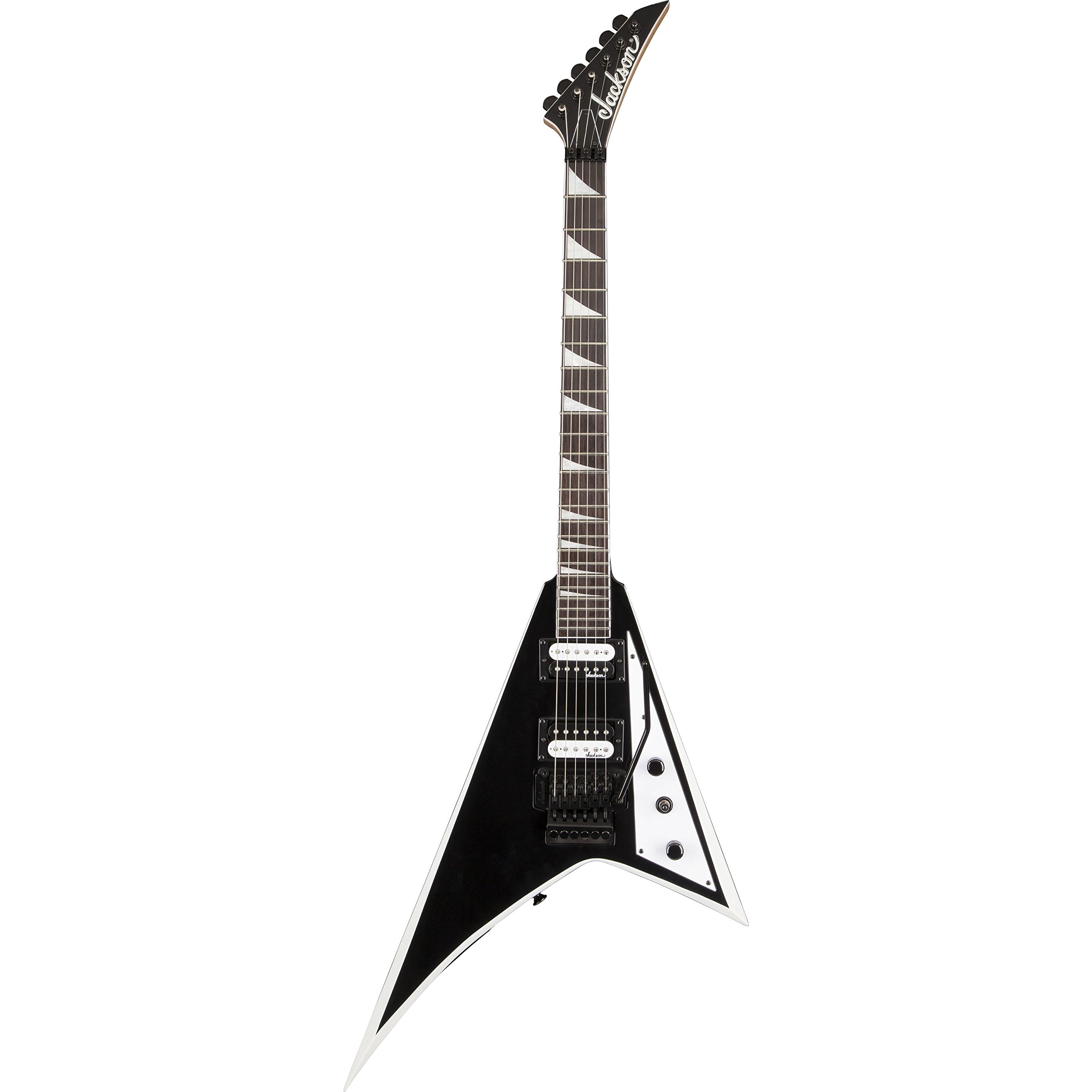 ギター Jackson JS32 Rhoads Black Jackson Electric Guitar Rhoads JS-32 Black with White Bevels
