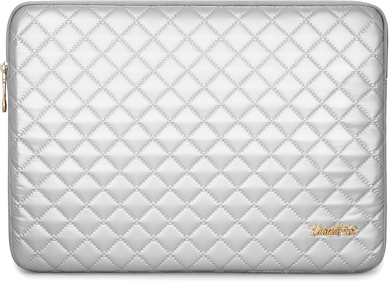 15 16 inch Laptop Sleeve Cover for 15" MacBook Pro/Air M4 M3, 16" MacBook Pro M4 M3, 15" Surface Laptop 7, 15.3" IdeaPad Slim 5i Gen 9, 16" ThinkPad E16, 16.3" XPS 16, HP Bag Case, Silver