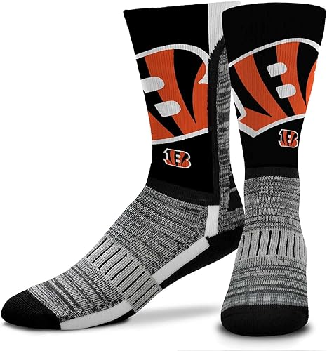 Miniatura 18 de For Bare Feet NFL Adult Curve Socks - Game Day Apparel - Machine Washable - Warm & Cold Weather - Comfort and Style for Men Color del