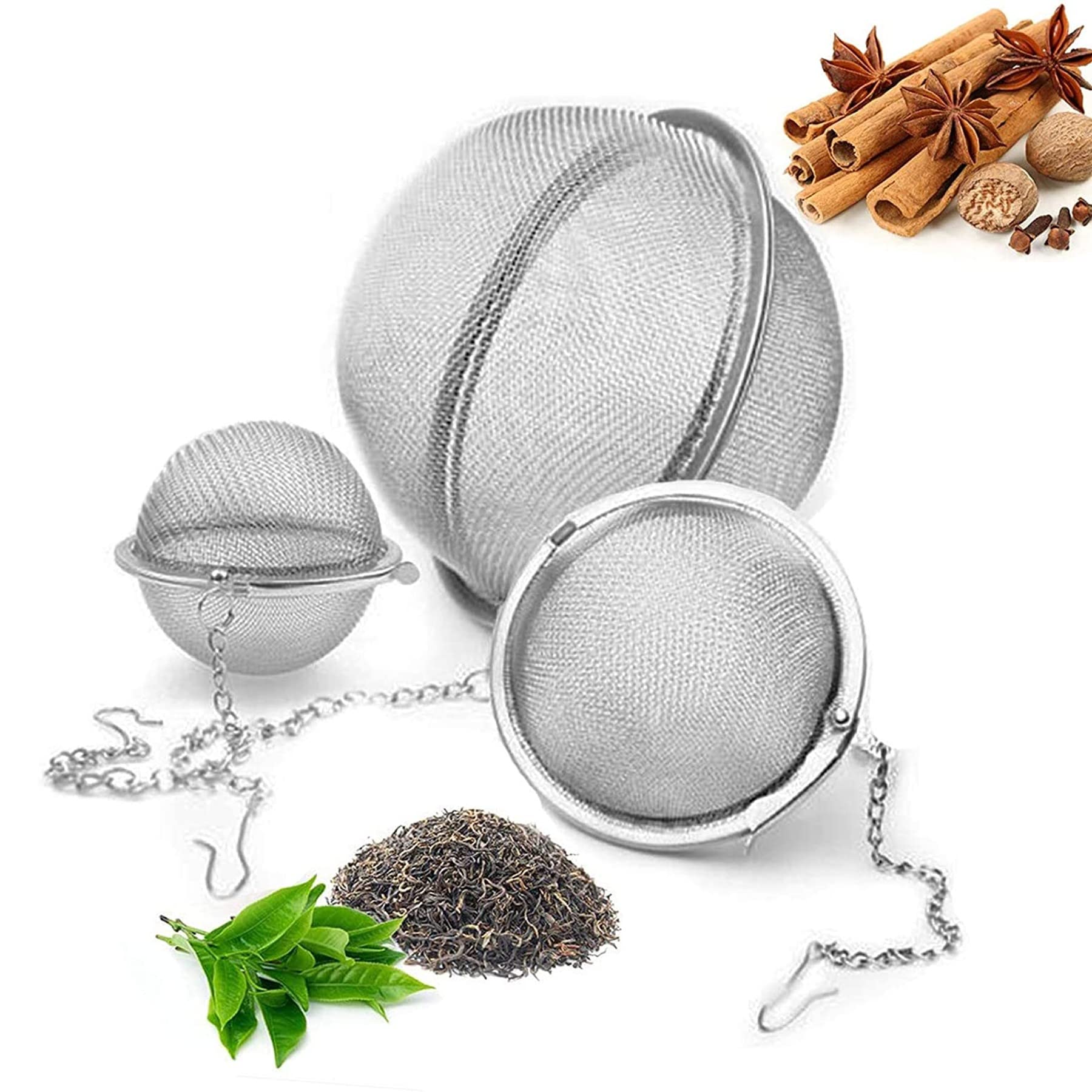 Stainless Steel Tea Infuser Ball - Reusable Tea Strainer -11