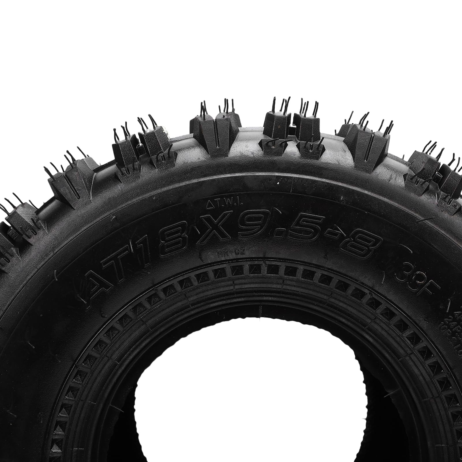 ATV UTV Reifen 18x9.5-8 All Terrain Vakuumreifen Schlauchlos Rutschfest Platzfest für Quad Cart Rasenmäher