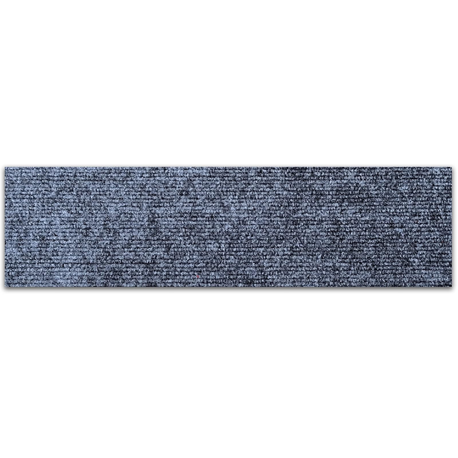 Paquete de 10 peldaños personalizables, reutilizables, sin adhesivo, fácil instalación, color gris, 80 x 25 cm, ideal para seguridad y comodidad en los escalones