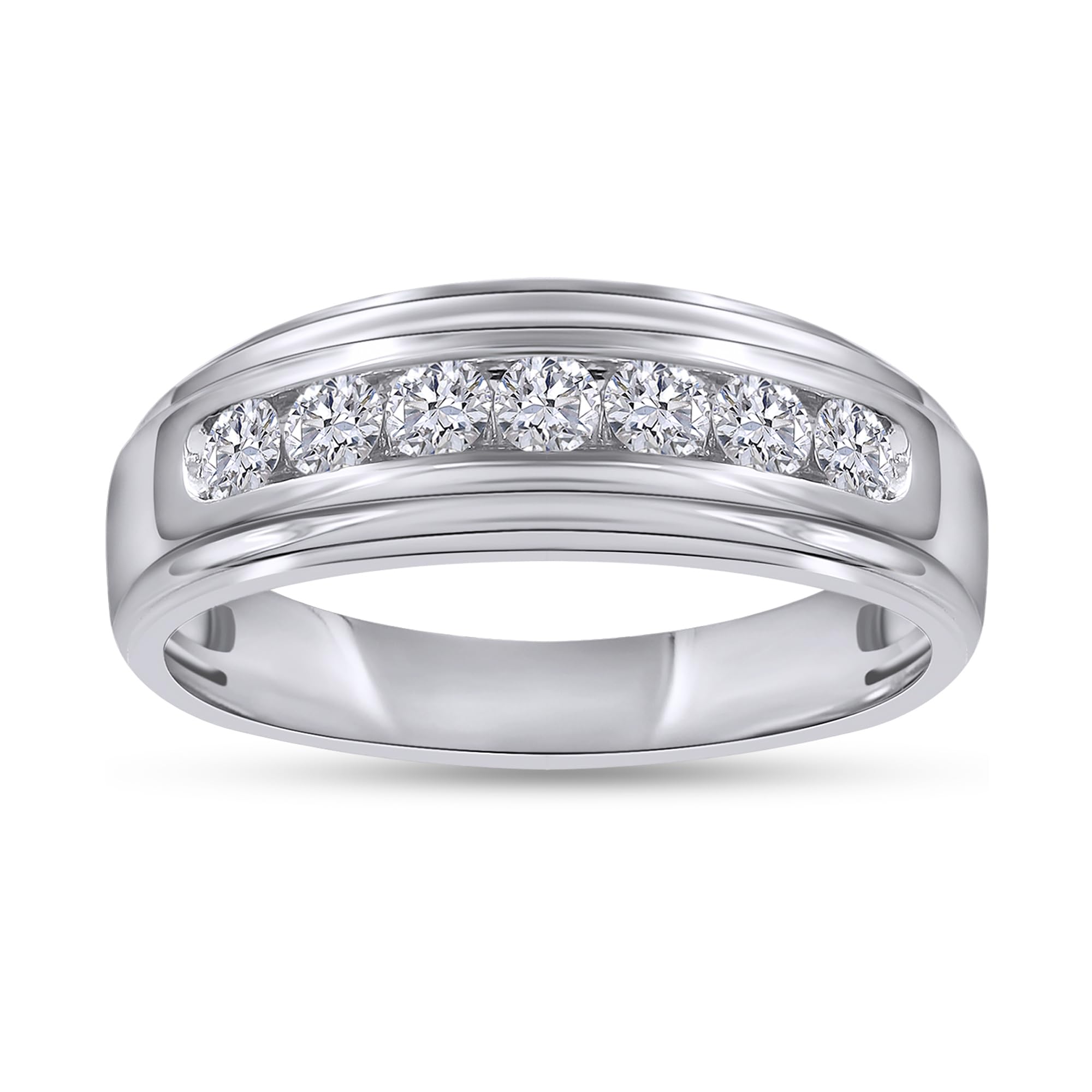 AFFY Men's 7-Stone Band