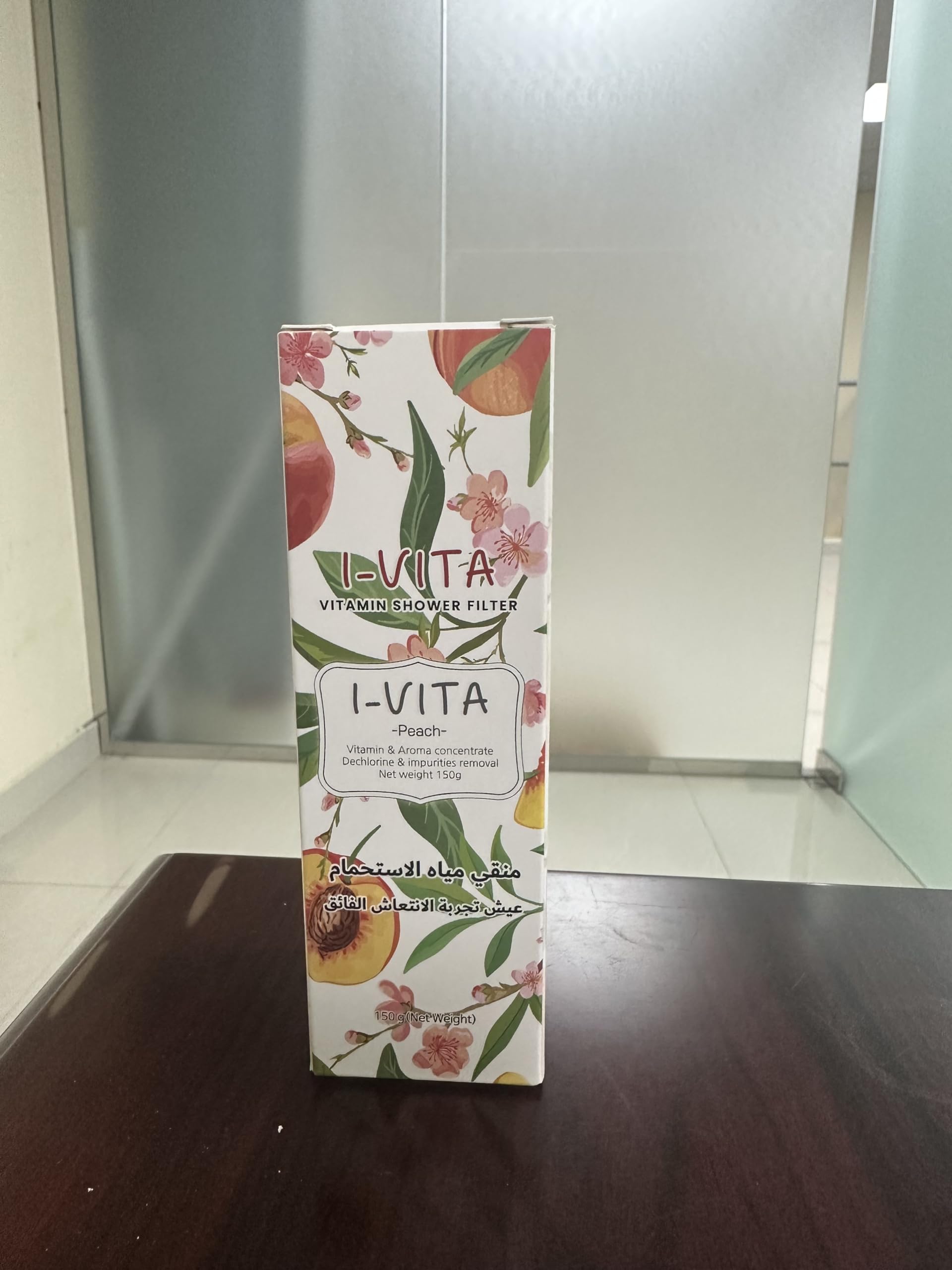 I-VITA VITAMIN SHOWER FILTER PEACH