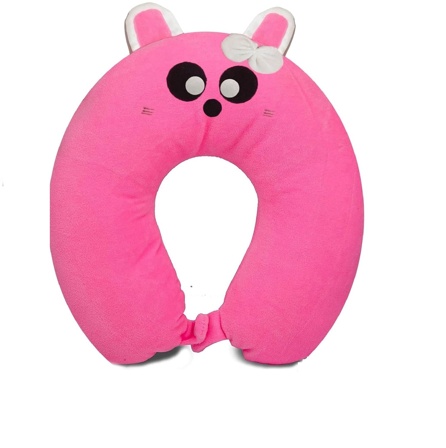 SHINNIE Velvet Unisex UShaped Pure Micro Fiber Soft Cushions Neck Rest