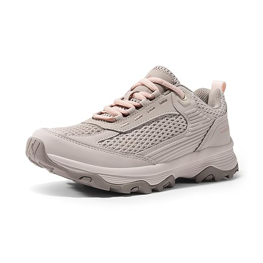 NORTIV 8 Women's Hiking Shoes Lightweight Breathable Mesh Walking Sneakers Outdoor Work Shoes