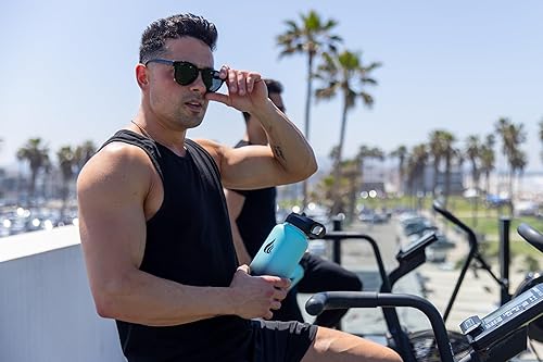 Miniatura 8 de HYDRO CELL - Botella de agua aislada y deportiva de acero inoxidable con pajilla, termo para bebidas frías y calientes con tapa de rosca, a prueba