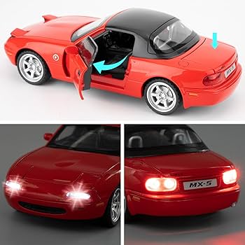 Mazda MX-5 ダークブルー 1/18スケール Mazda MX-5 ダークブルー 1/18スケール