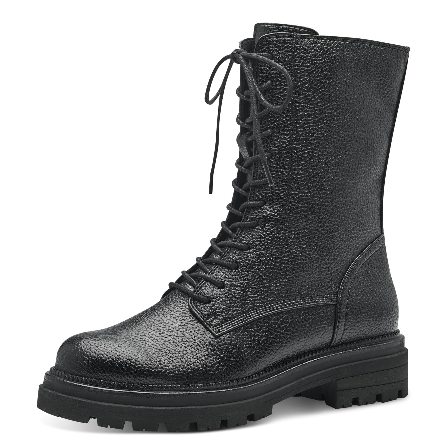 MARCO TOZZI Women's 2-25212-41 Boot Flat, Black, 3.5