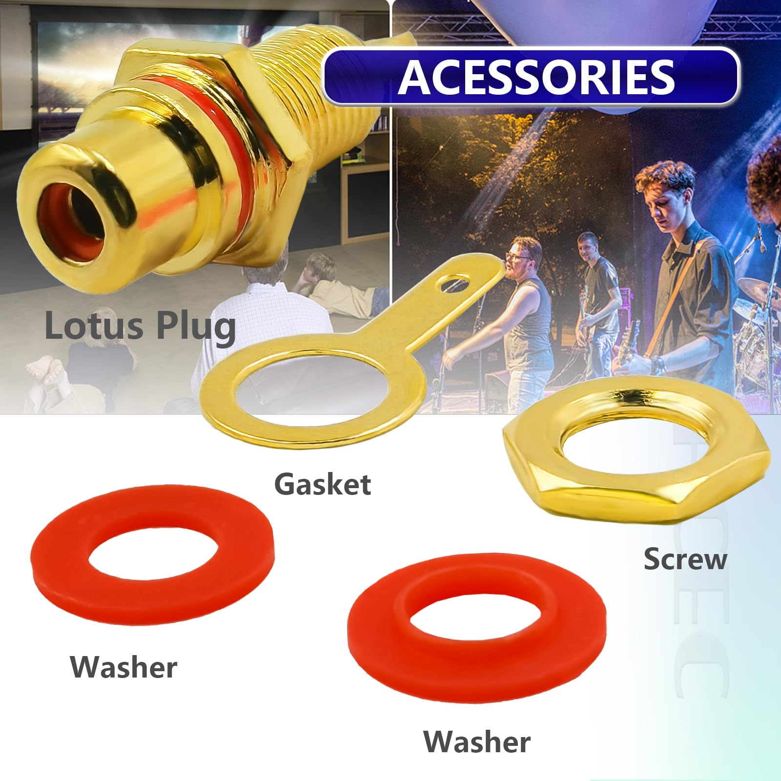 BRIEFCEC Prise RCA - Mémoire De Montage