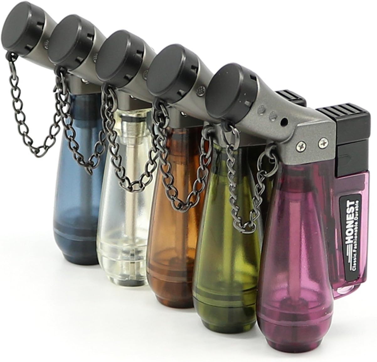 1PC HONEST 1300'C Butane Jet 1300 C Lighter Torch Random Color NO GAS