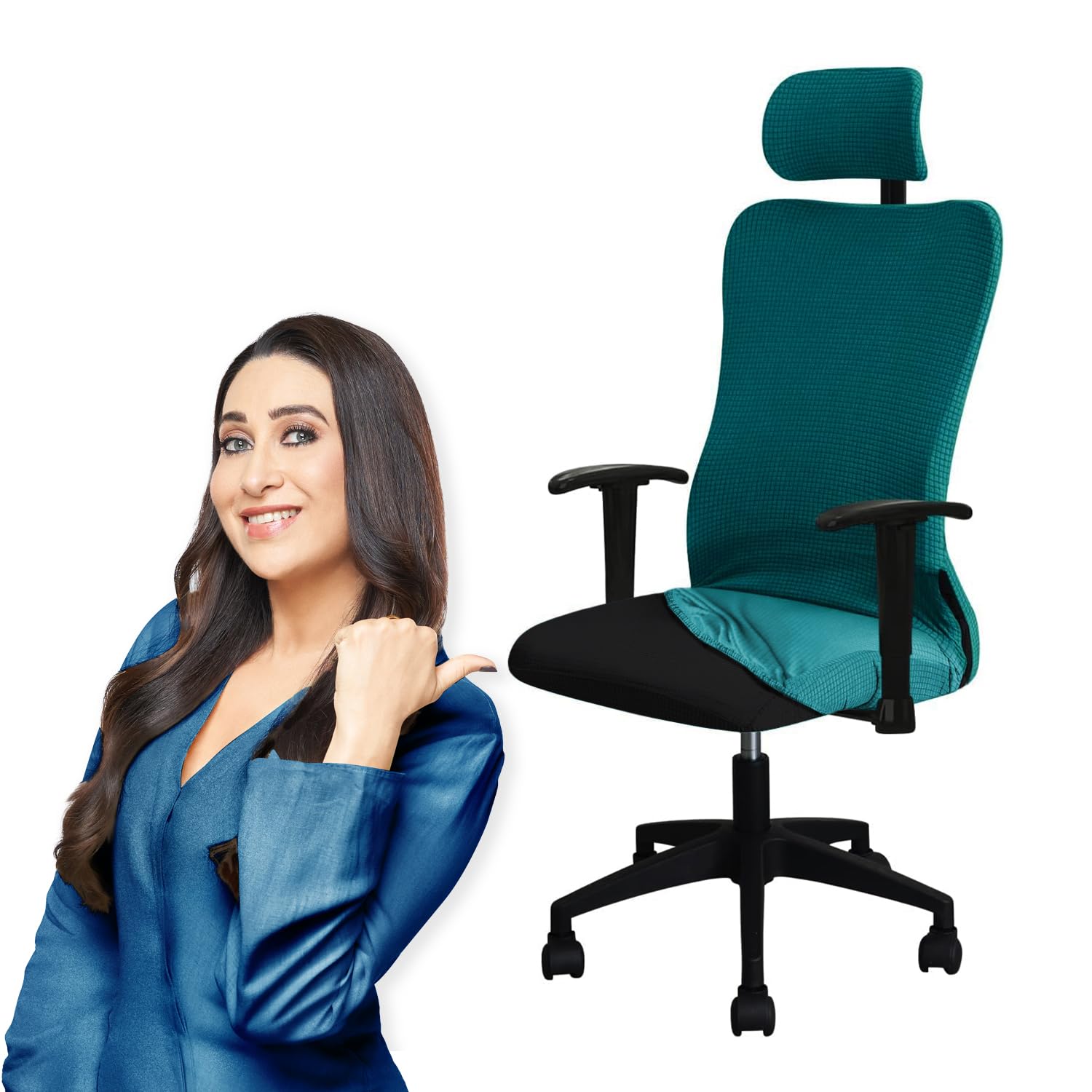 Pink Office Chair Armrest Cover - Waterproof & Washable -21