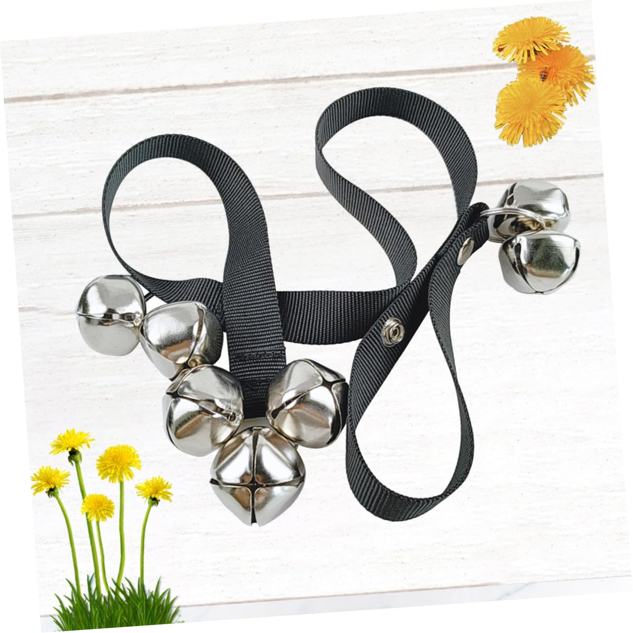 BESPORTBLE Dog Door Handle Bell Pet Training Doorbell Puppy Housebreaking Dog Supplies