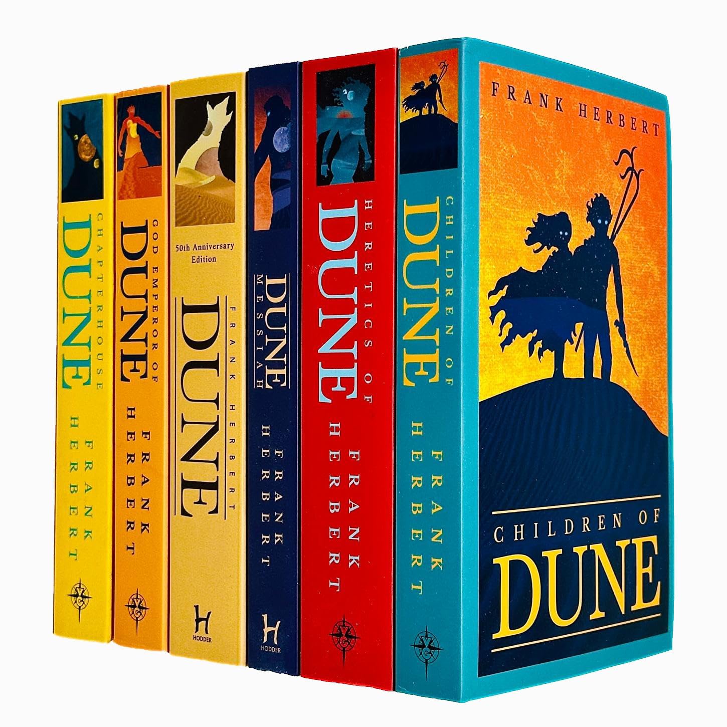 Dune Series 6 Books Collection Set By Frank Herbert (Children Of
