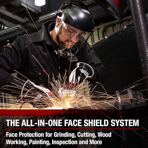 Miniatura 9 de Lincoln Electric OMNIShield - Protector facial profesional - Lente infrarroja Shade 3 - Casco premium - K3753-1