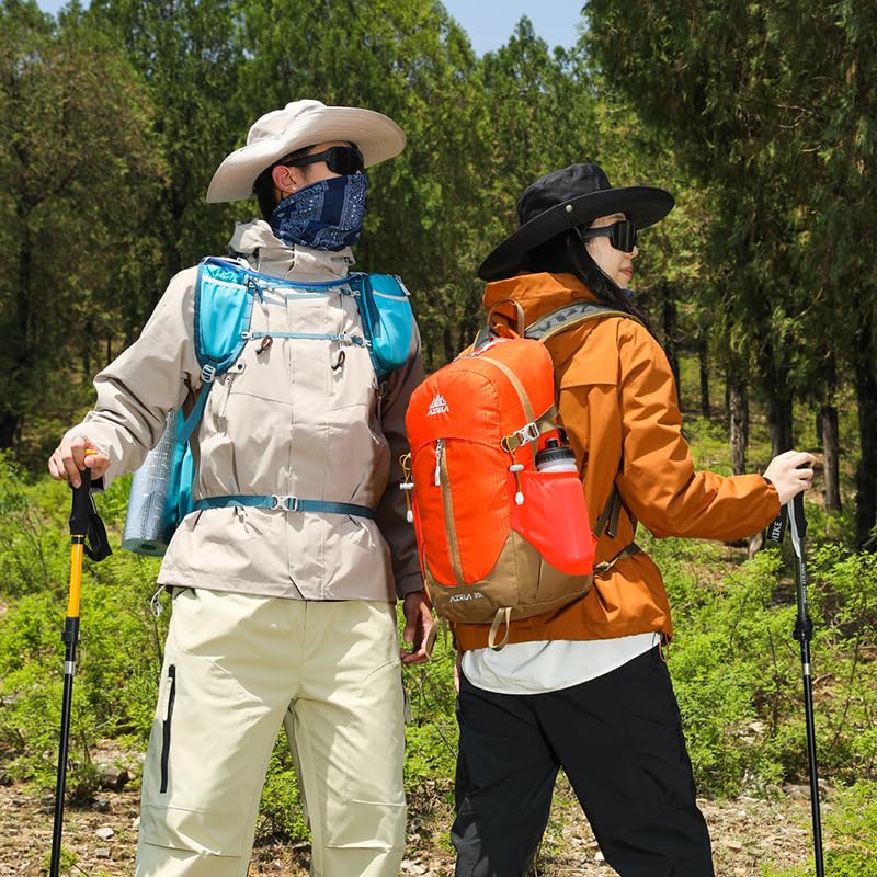 Mochila Deportiva de Senderismo 25L Ligera Gris miniatura 5