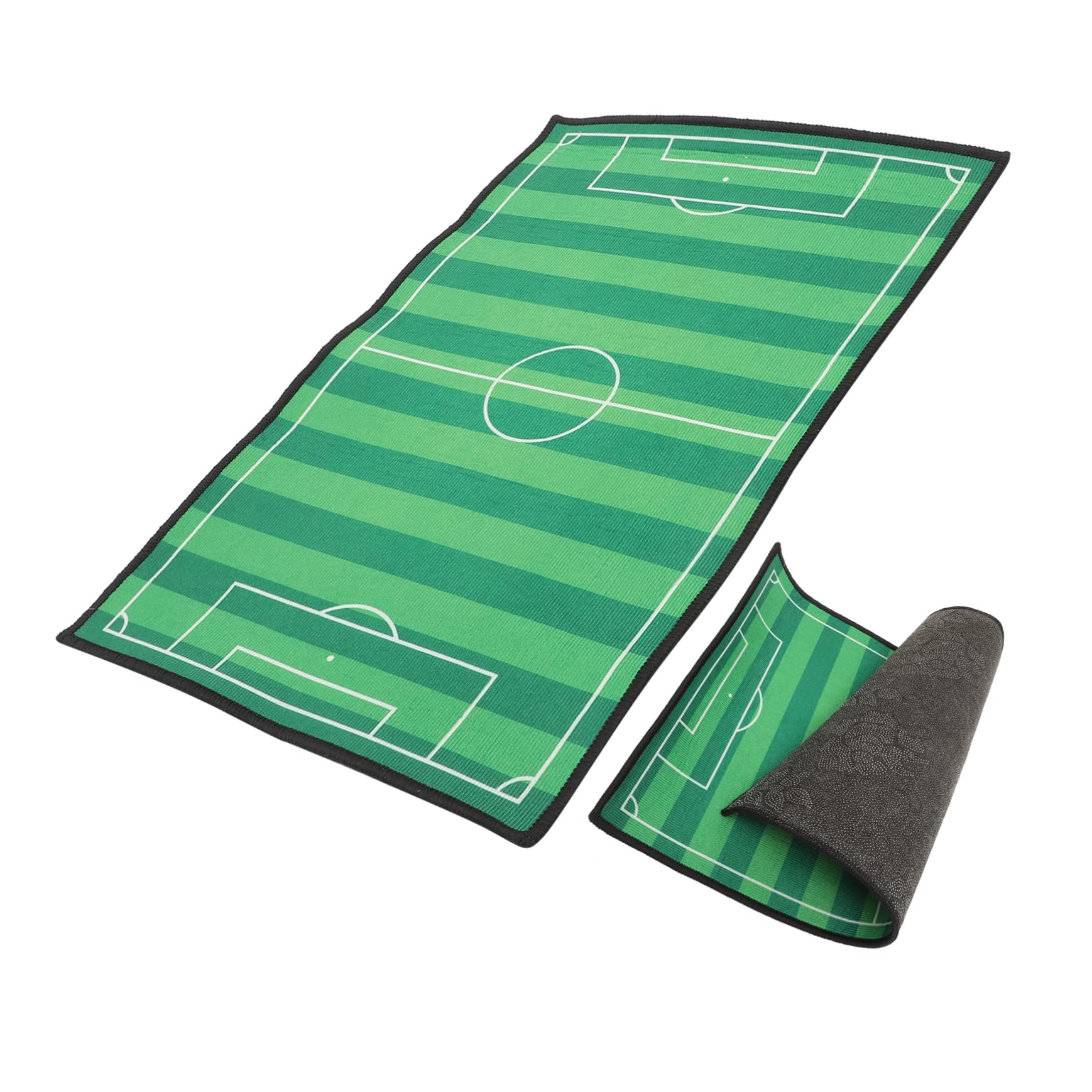 ARTIBETTER Football Field Floor Mat 23.62X15.74In Skid Resistance Carpet for Bathroom Bedroom Living Room Home D Cor Mini Soccer Field Rug