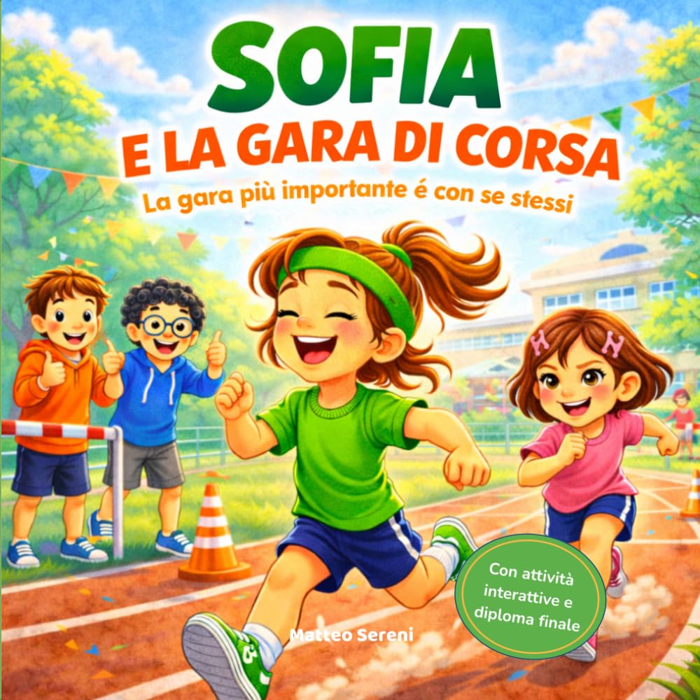 Sofia e la gara di corsa: Libro per bambini sulla paura di perdere, l’autostima e il coraggio di ripartire (Piccoli Coraggiosi)