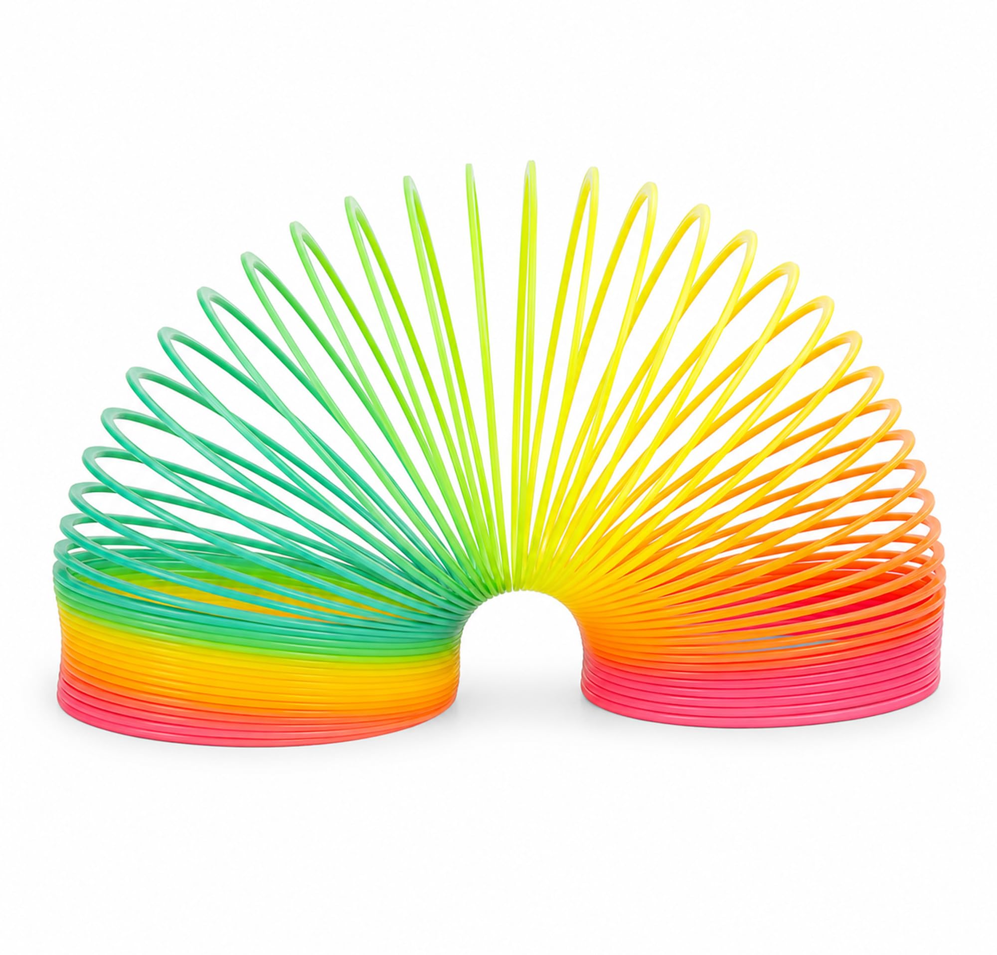 D.A.Y. Republic Large Colourful 13cm Rainbow Spring, Lucky Dip Prizes