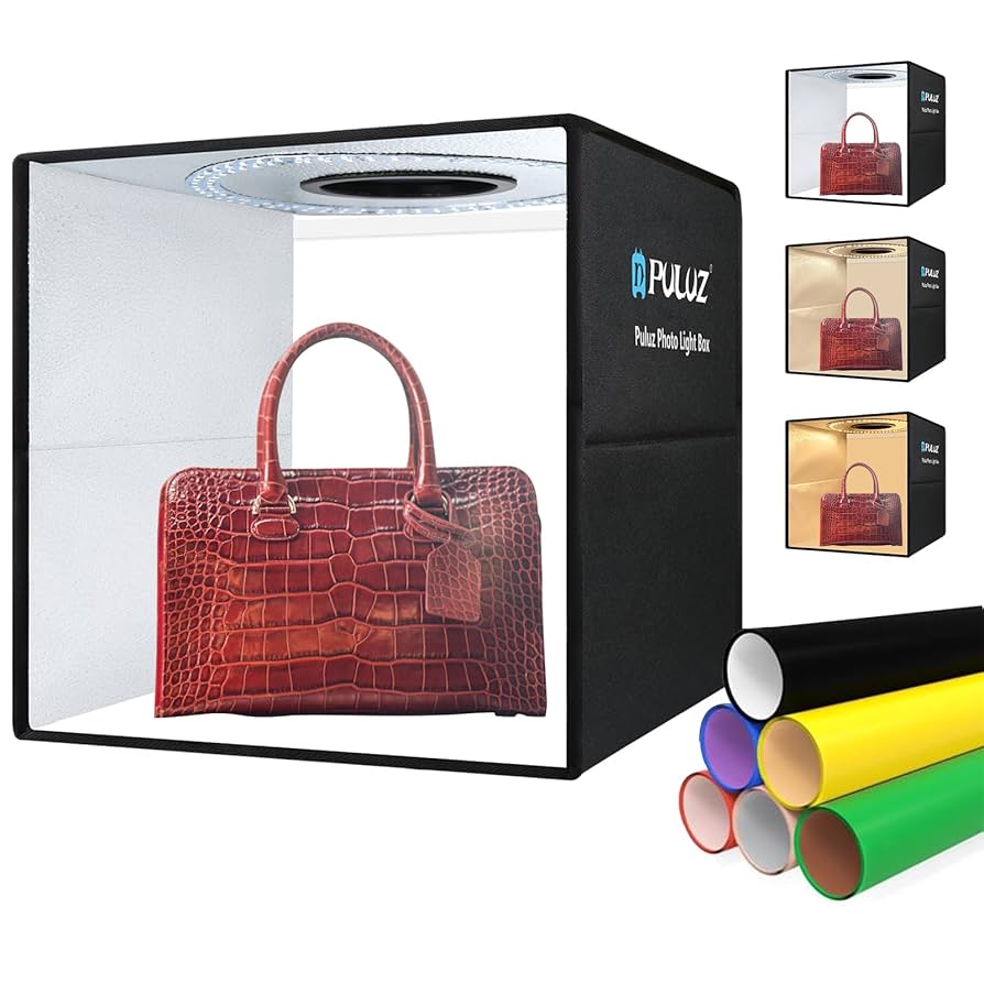 ★美品★PULUZ★撮影ボックス BOX★フォトスタジオ★40cm★LED照明★ Amazon | PULUZ撮影ボックス16