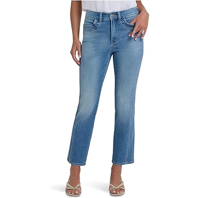 Джинсы NYDJ Petite Marilyn Straight Ankle Paneled Seam Detail Jeans