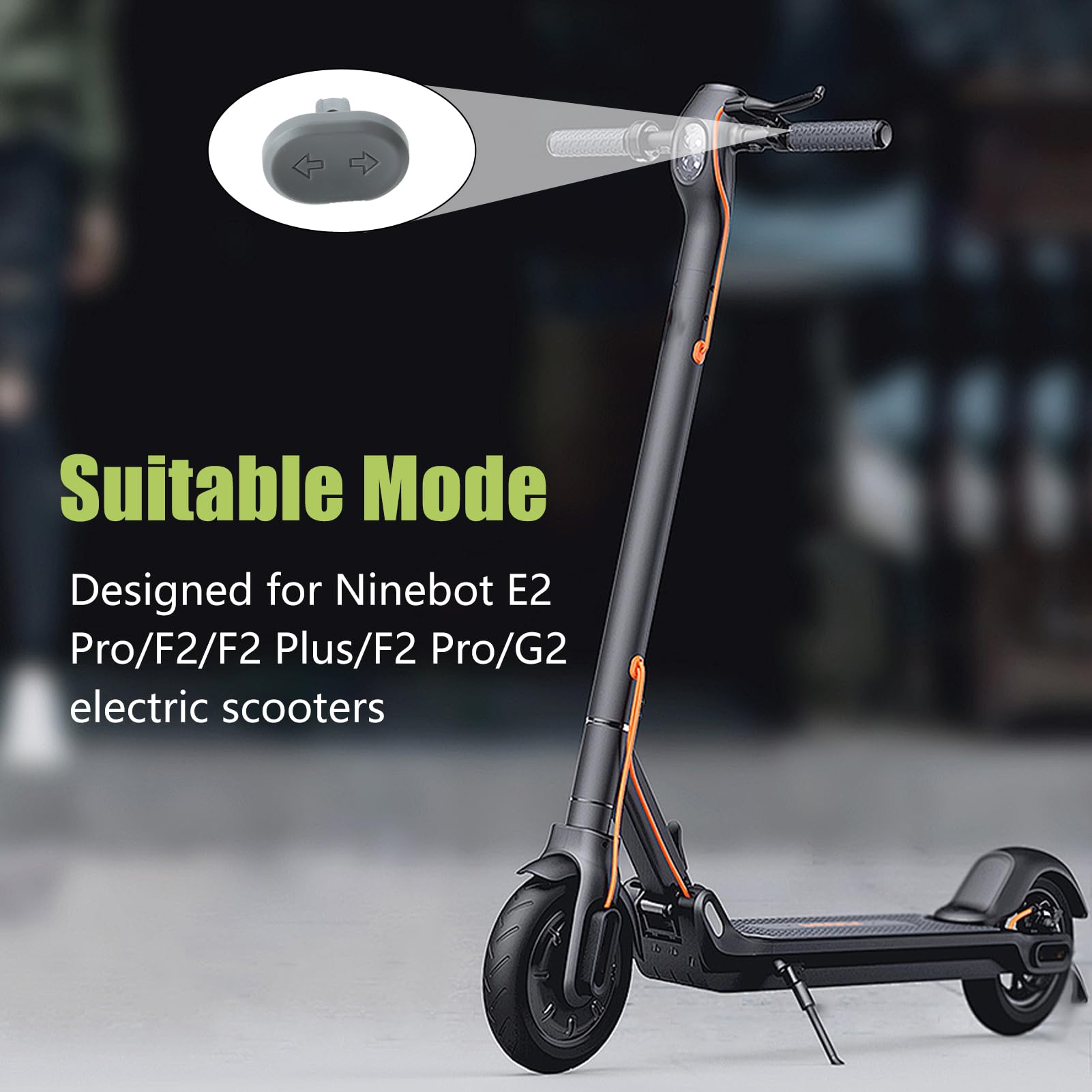 Bouton LED On/Off Pour Trottinette Électrique