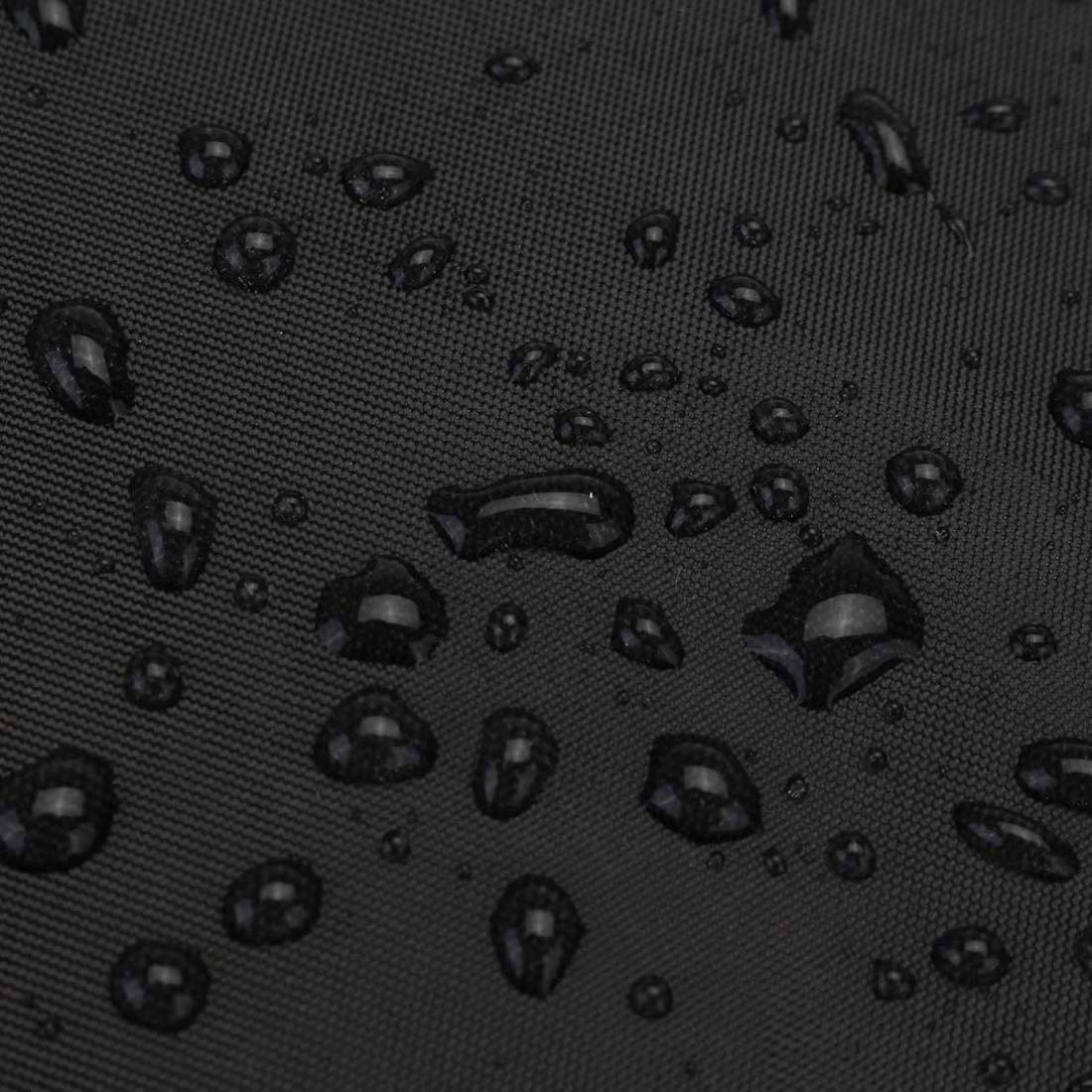 Copertura per tavolo da ping pong, impermeabile, antivento, anti UV, resistente, in tessuto Oxford, per interni, esterni, patio, cortile, nero, 170 x 70 x 190 cm