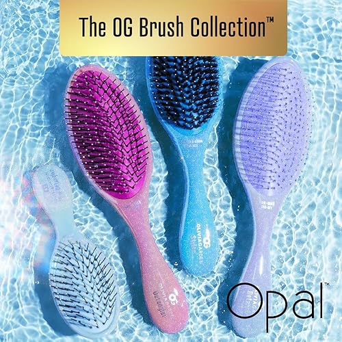 Miniatura 5 de Olivia Garden OG Brush Styler, To Smooth and add Shine, All hair Types, removable cushion for easy cleaning, scalp hugging for scalp massage,