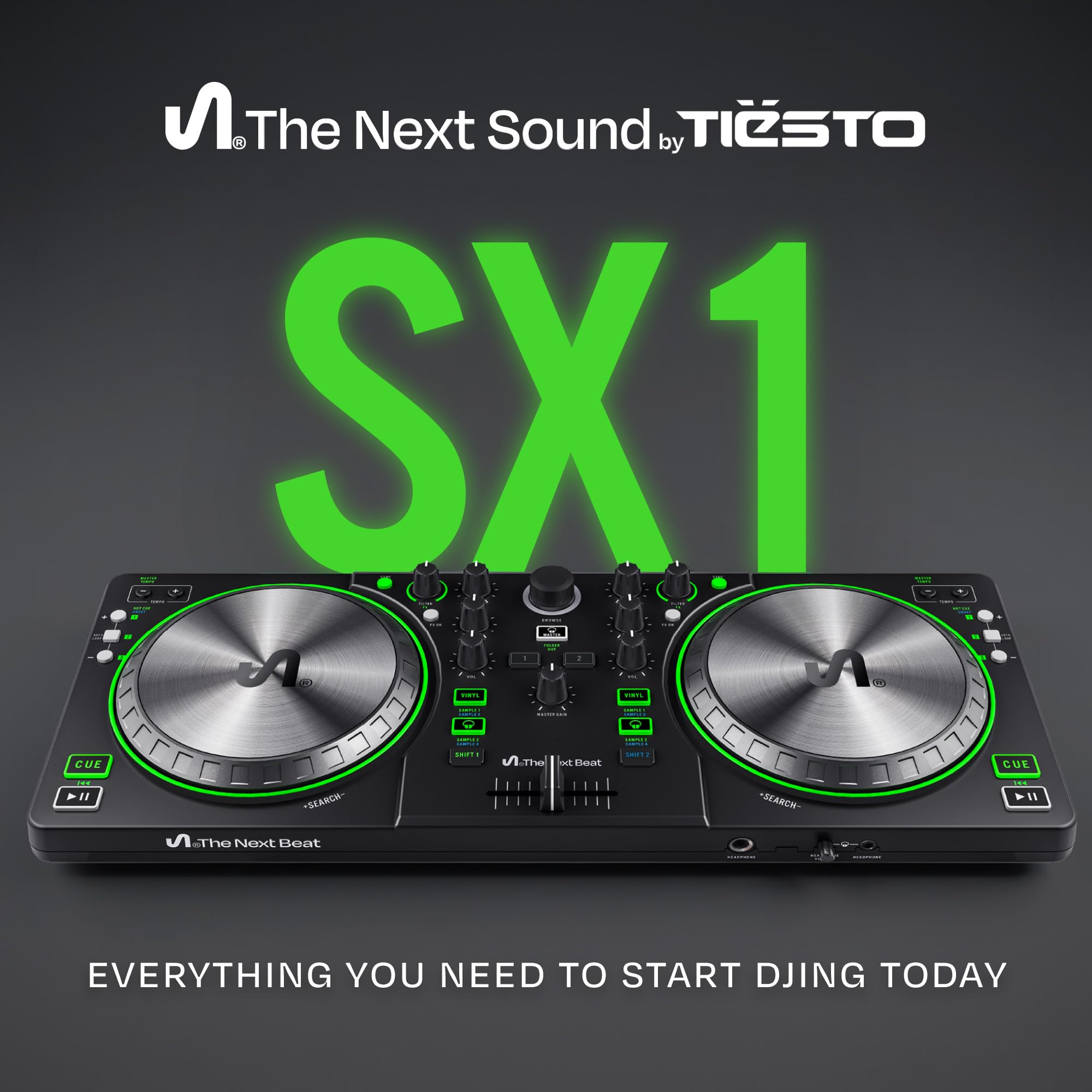 Amazon.com: The Next Beat by Tiesto DJ Controller, SX1 Portable