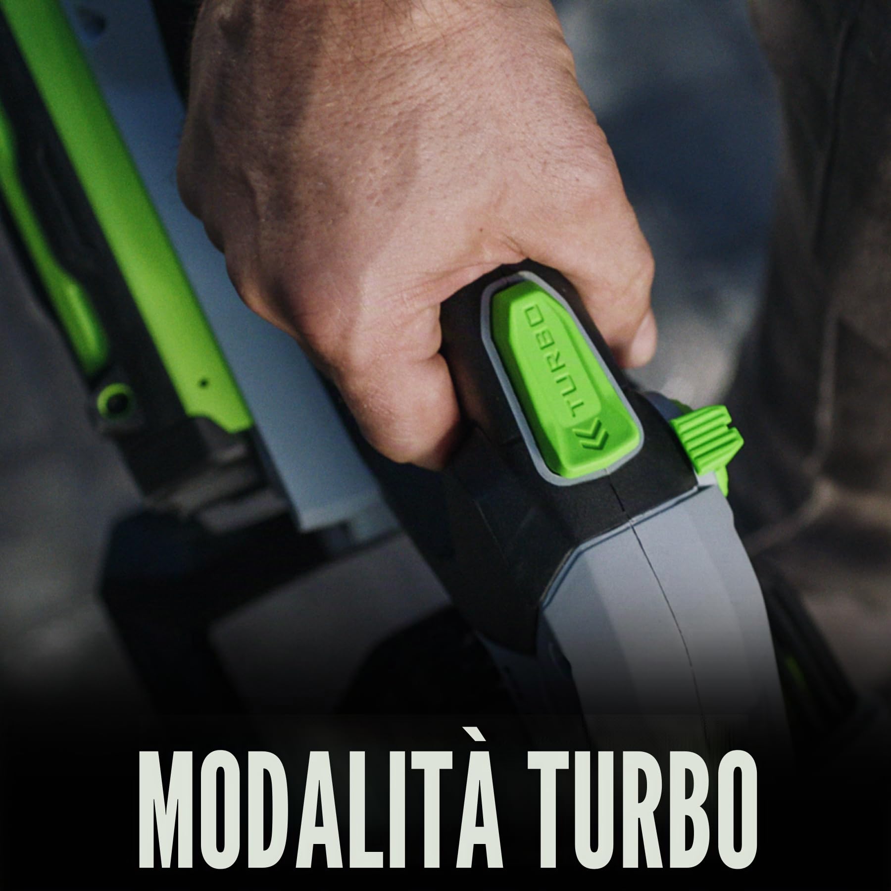 EGO Power+ LB7650 Turbo 56 Volt 765 CFM, soffiatore di foglie a velocità variabile, batteria e caricabatterie non inclusi, nero