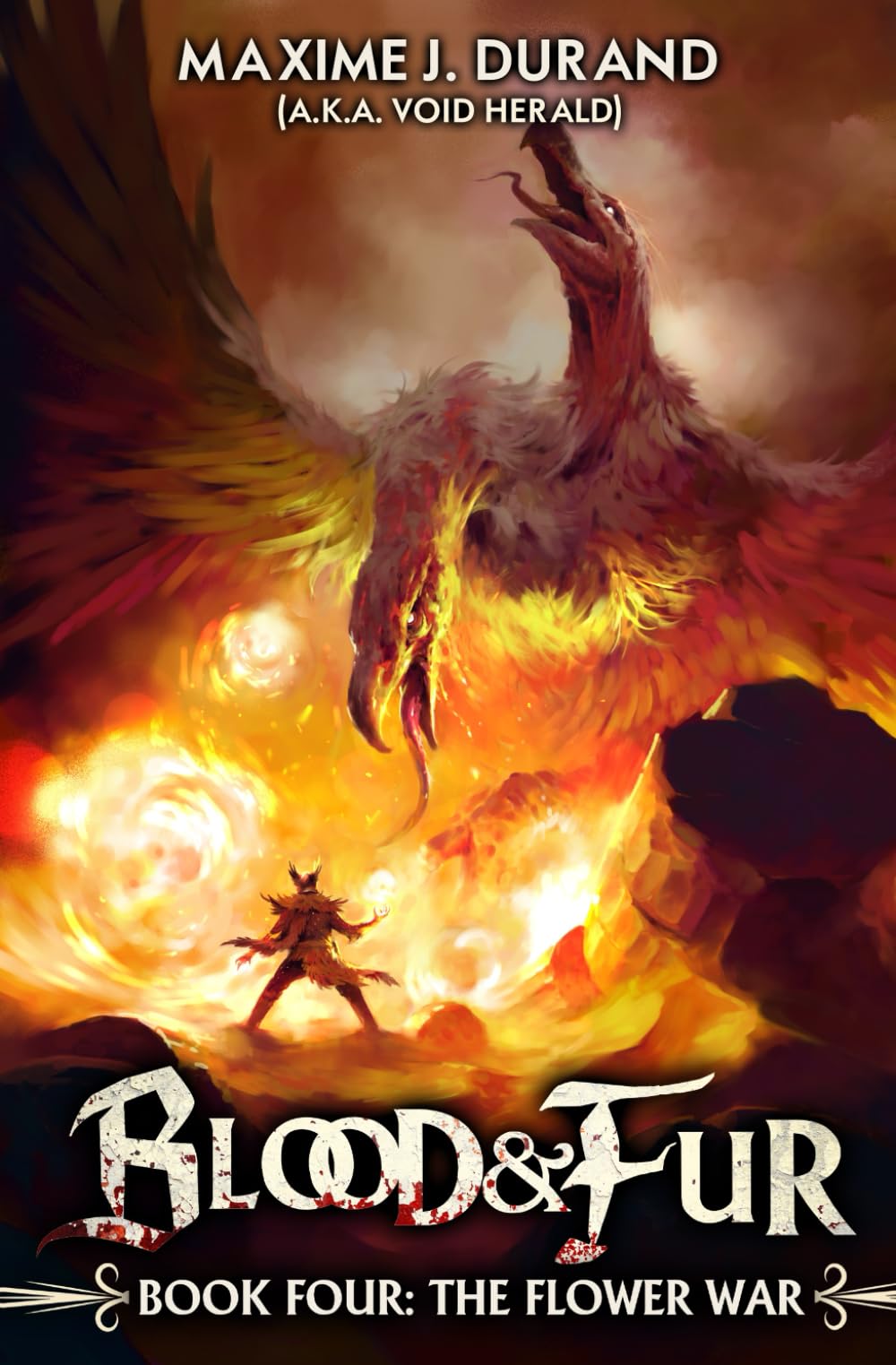 The Flower War: A Progression Fantasy Epic: 4 (Blood & Fur)