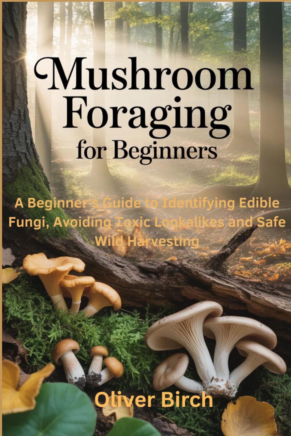 Mushroom Foraging for Beginners: A Beginner’s Guide to Identifying Edible Fungi, Avoiding Toxic Lookalikes and Safe Wild Harvesting