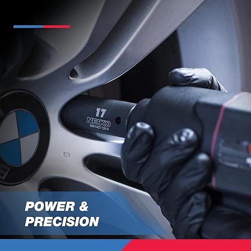 Miniatura 10 de Neiko 02476A set de llaves de estrías de impacto con guía de 12 pulgada acero Cr-V 6 puntas  set de 14 unidades  SAE 38 a 1-14 pulgadas