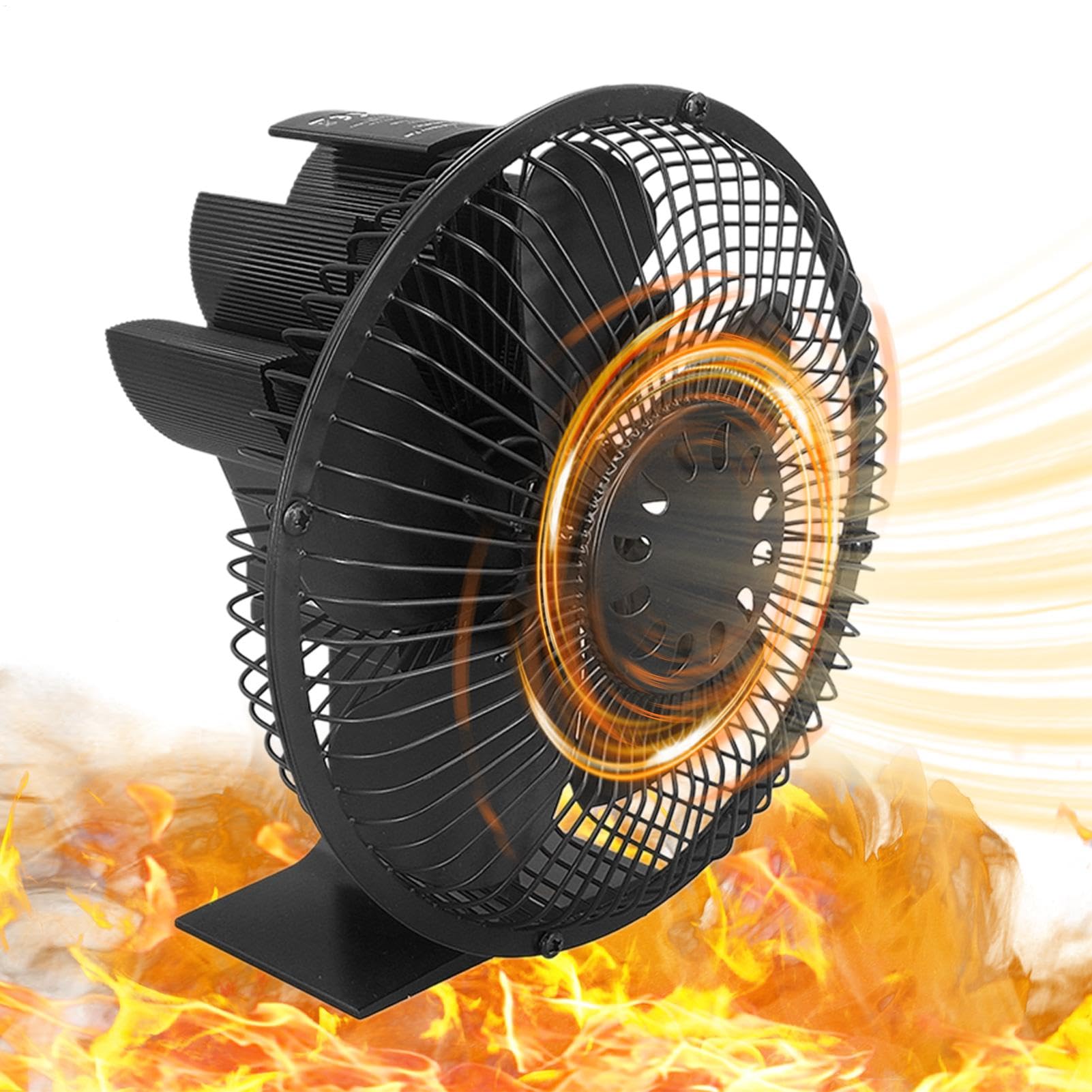 Ventilatore Riscaldante Da Caminetto Coperchio Protettivo Silenzioso Non