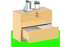 AOBABO Metal Storage Cabinet for Office Document Files and Paperwork