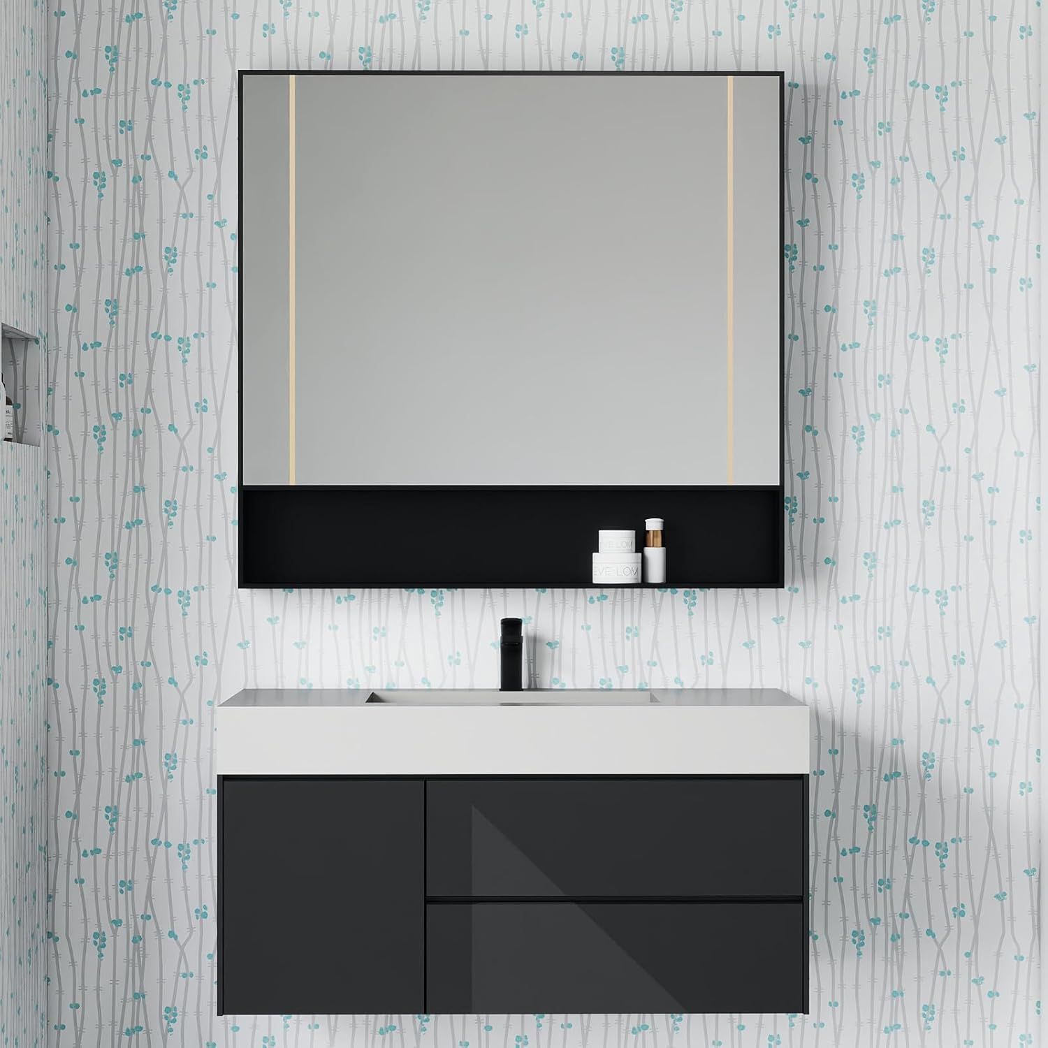 Modern Peel and Stick Wallpaper 17.3" x 80" White Wall Paper Peel and Stick Boho Birch-Twig Stripe Contact Paper Removable Self Adhesive Wallpaper for Bathroom Bedroom Shelf Cabinet Decor Vinyl