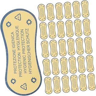 Holibanna 1 Juego Pruébate Pegatinas Para Traje De Baño Barrera De Calzoncillos Pegatina Protectora De Traje De Baño Bragas Etiquetas Agua Cintura Nadar Azul Autoadhesivo De Pvc 100 Piezas
