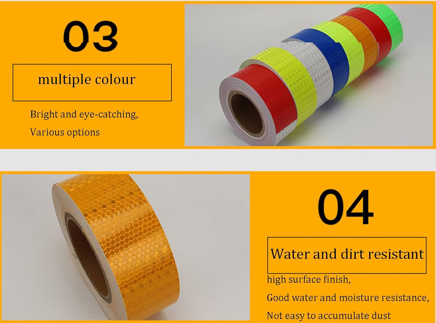 Reflective Tape - 2 Inch X 82 Feet High Visibility Safety Tape - Night Safety Sticker - High Intensity Waterproof - Warning Tape for Car Bike Bicycle,Fluorescent Green Tape