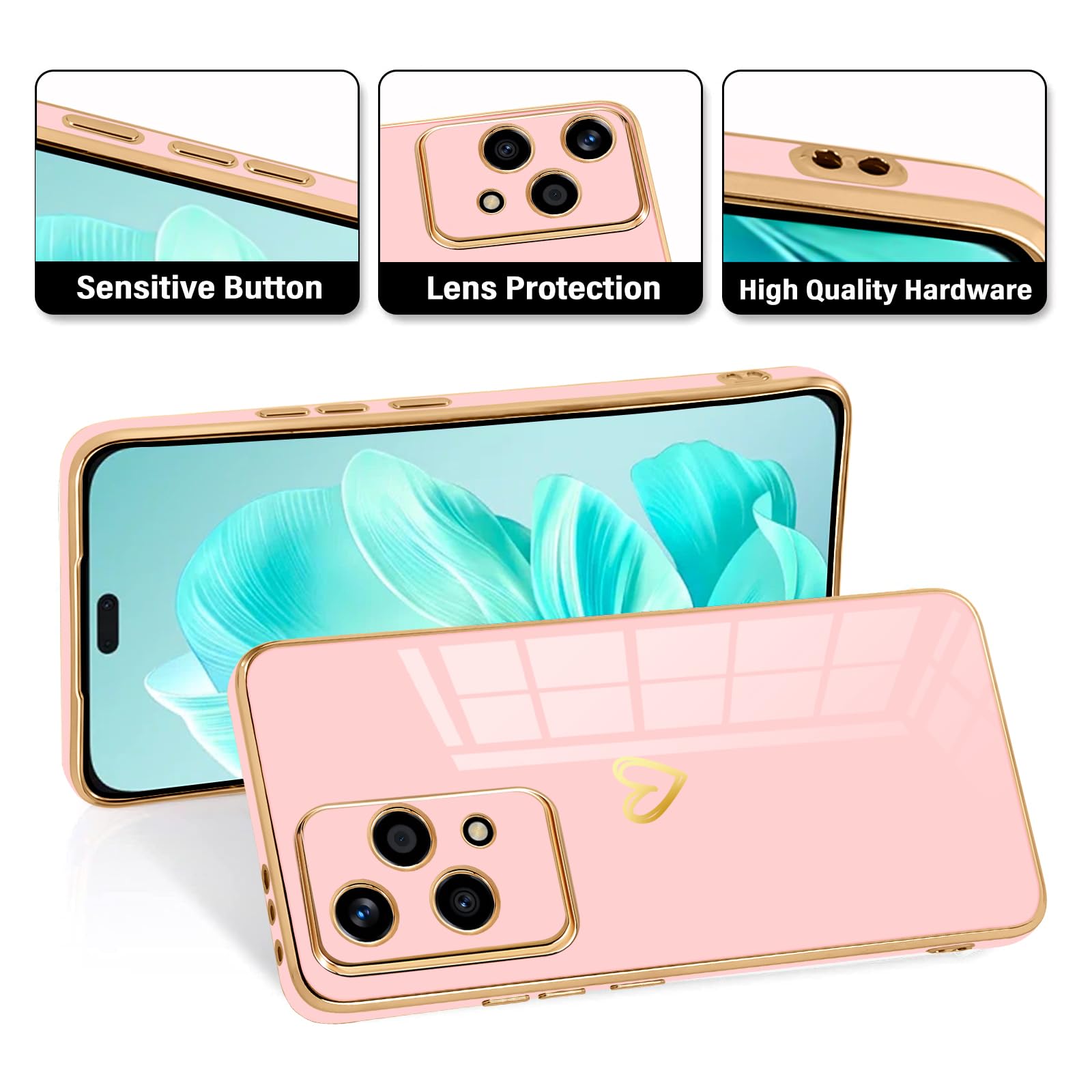Cover Portafoglio Pelle Cover 84 5 G GOKEN Cover Per Motorola Moto G84, Custodia Folio In Pelle Flip Wallet Libro Case Con Portafoglio, Premium PU/TPU Magnetica Cover Con Supporto Di Stand/Carte Slot