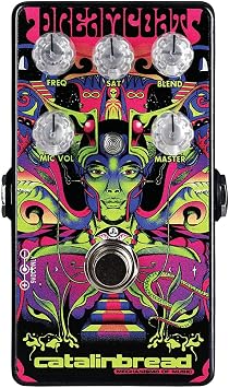 Catalinbread Dreamcoat Preamp Pedal - High-Performance Guitar Preamp with Adjustable Frequency, Enhanced Saturation, Seamless Blend Control, and Superior Sound Quality