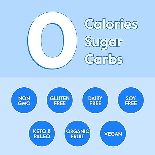 Miniatura 25 de Nectar - Paquete de electrolitos en polvo, sin azúcar y 0 calorías, de frutas orgánicas, hidratación diaria IV para alivio de la deshidratación y la