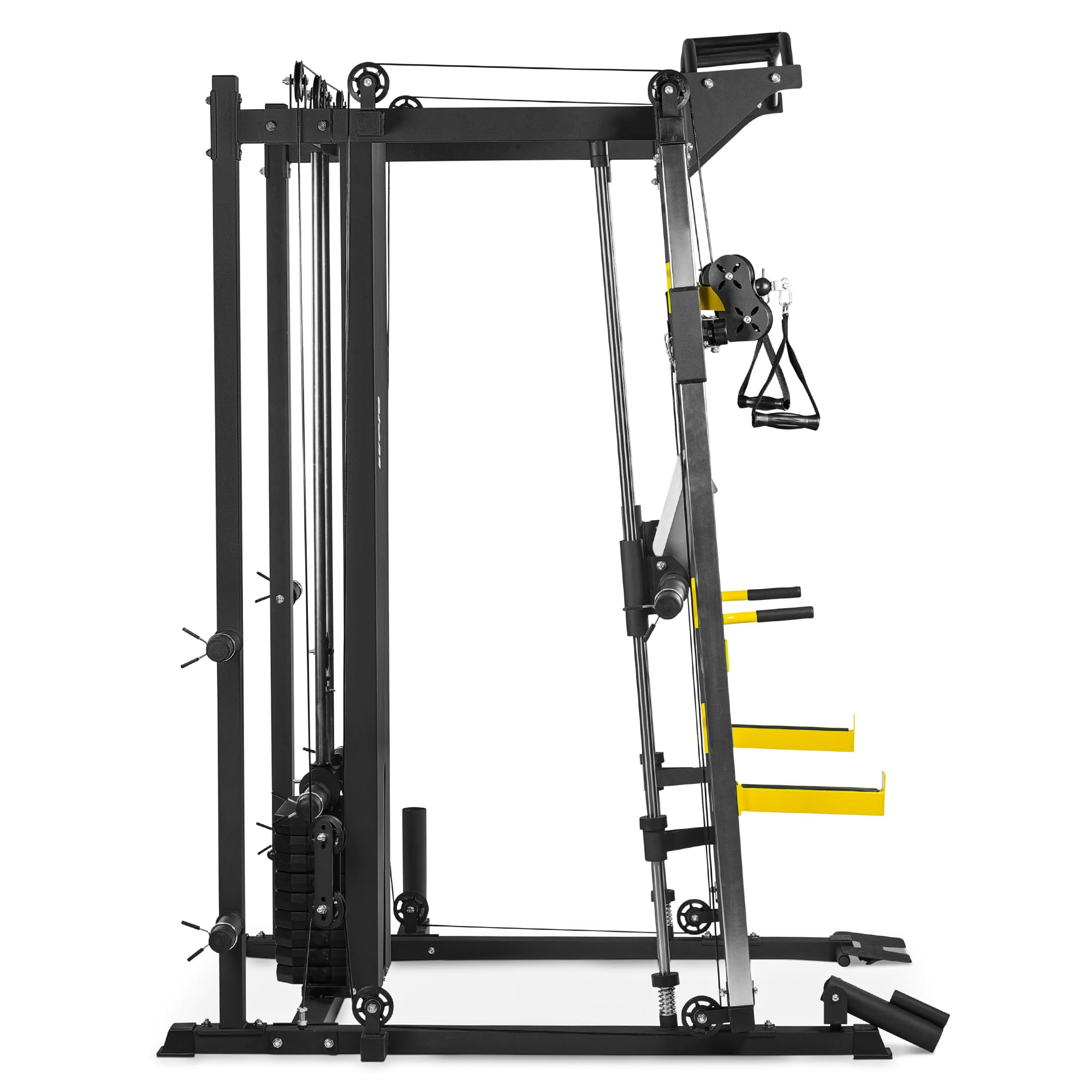 Dione S2 Smith-Machine e Cavo Incrociato, Nero, 50 kg - 75 kg, 191 kg, 167 x 199 x 216 cm