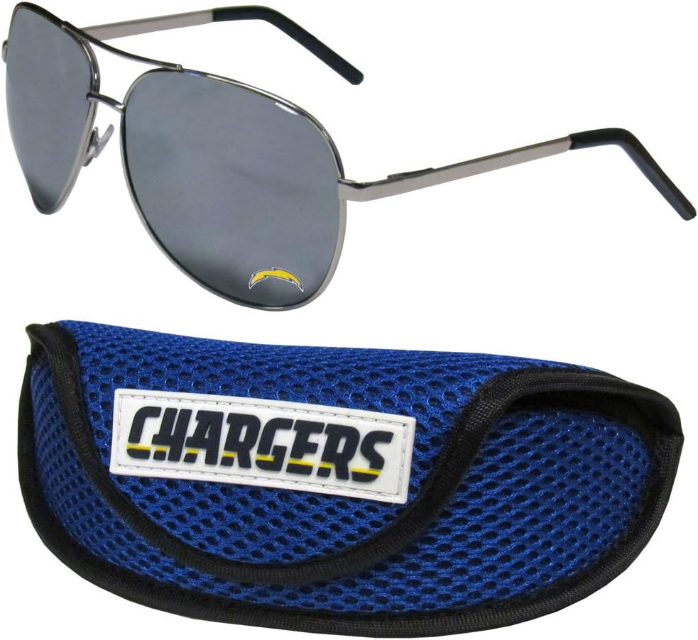 Siskiyou Sports Dallas Cowboys Aviator Sunglasses and Sports Case