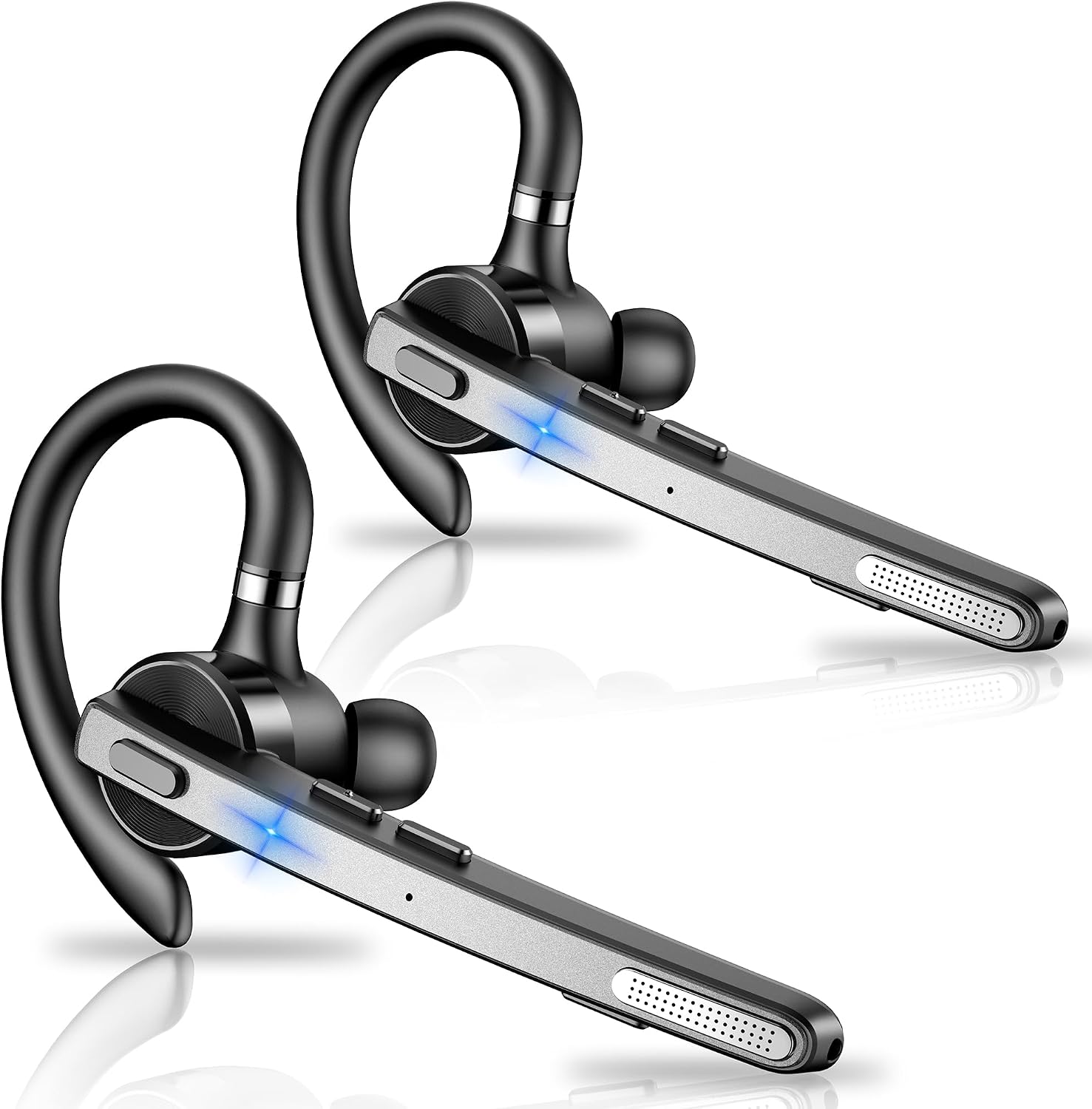 New Bee Bluetooth Headset with 72 Hours Playtime with Charging Case V5.1
