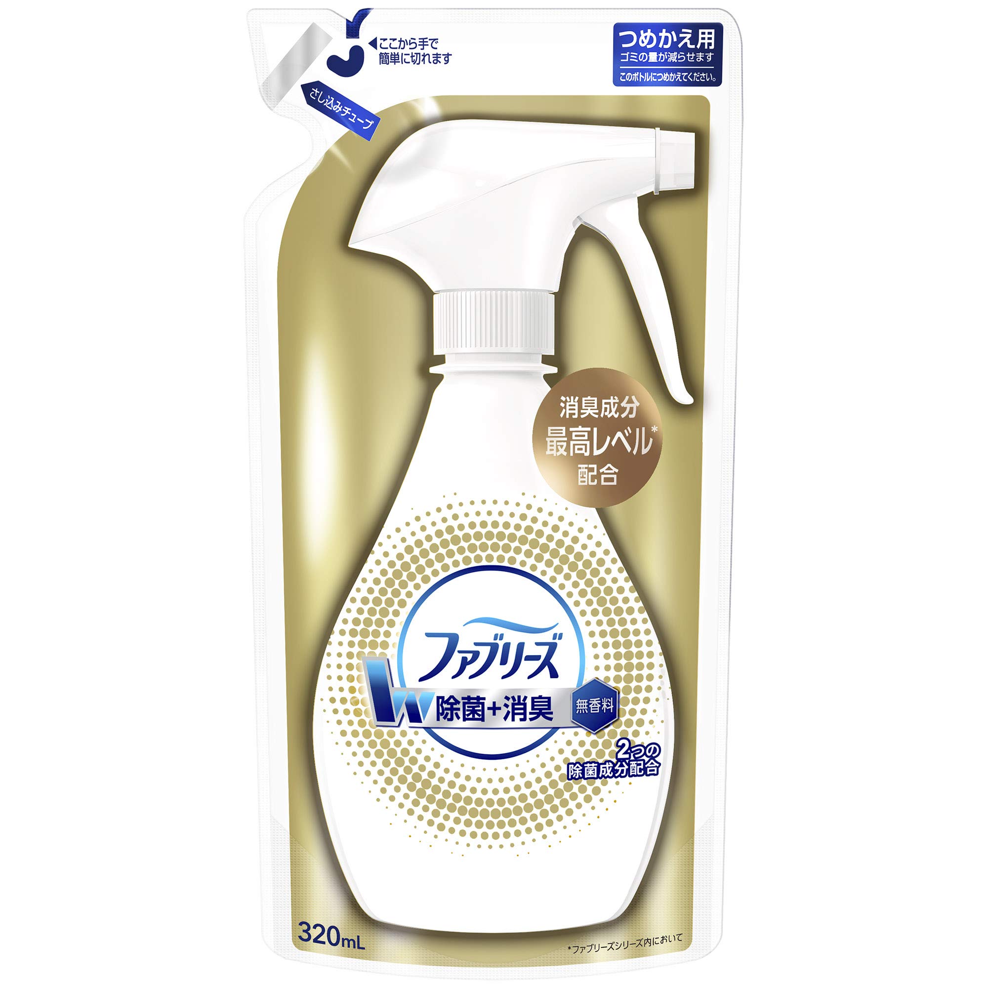 Amazon.co.jp: ファブリーズ 除菌 消臭 スプレー 布用 W除菌 無
