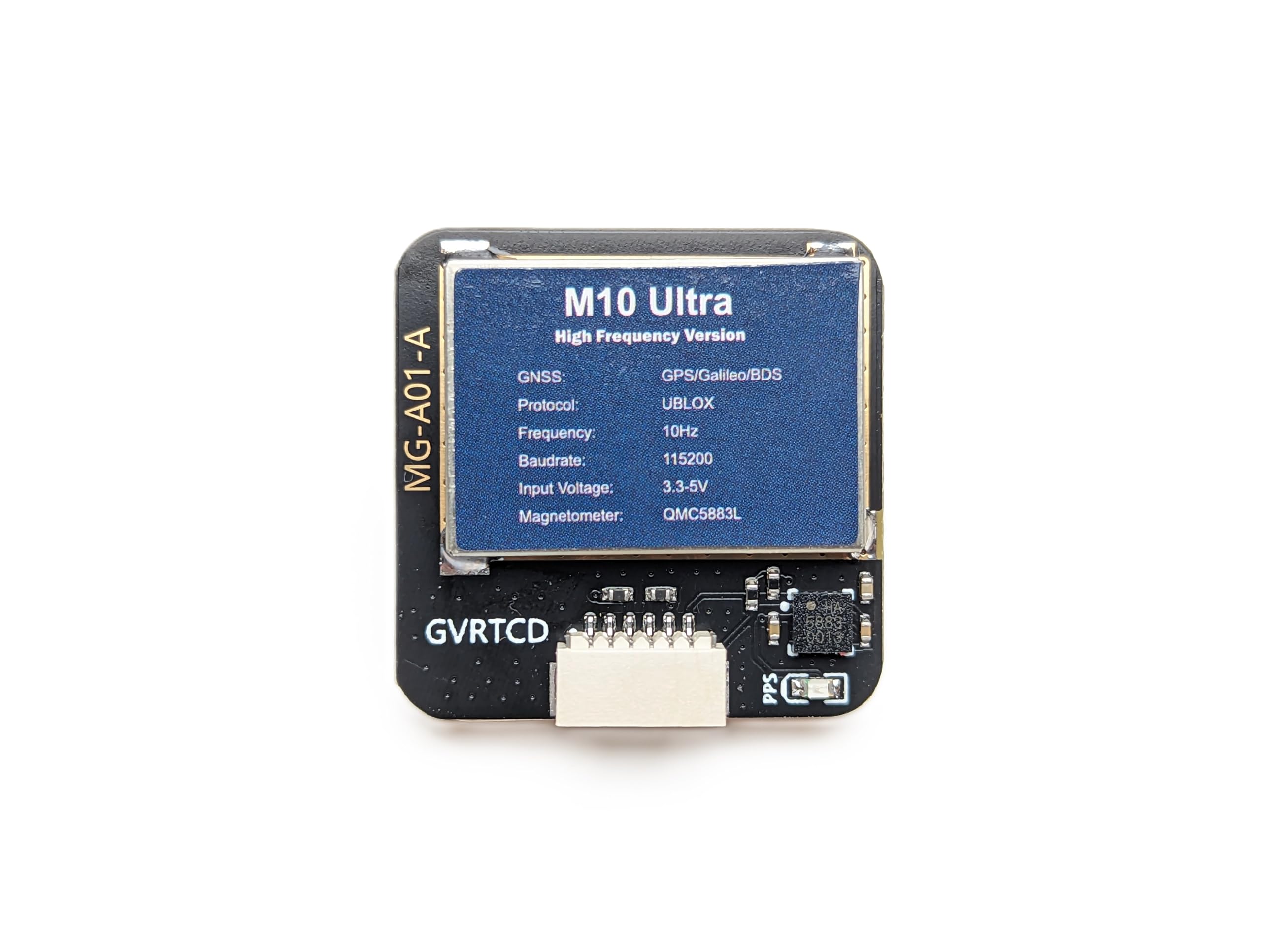MicoAir MG-A01 M10 GPS 25mm Standard Size with Compass QMC5883L Module for FPV/Racing Drones/Robotics/Boats